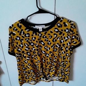 Cheetah Print Top